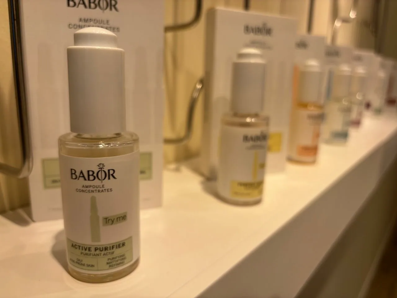 BABOR Wirkstoff-Ampullen für die Skinfusor-Anwendung im Institut